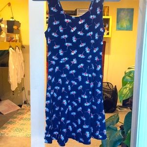 Forever 21 Blue Floral dress L.A. Hearts Medium